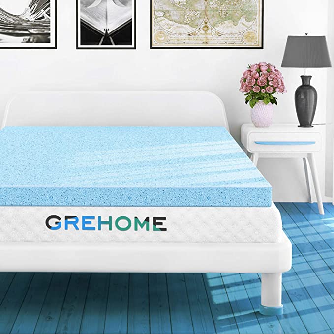 Gel infused mattress topper starting at $27.50 ac amazon
