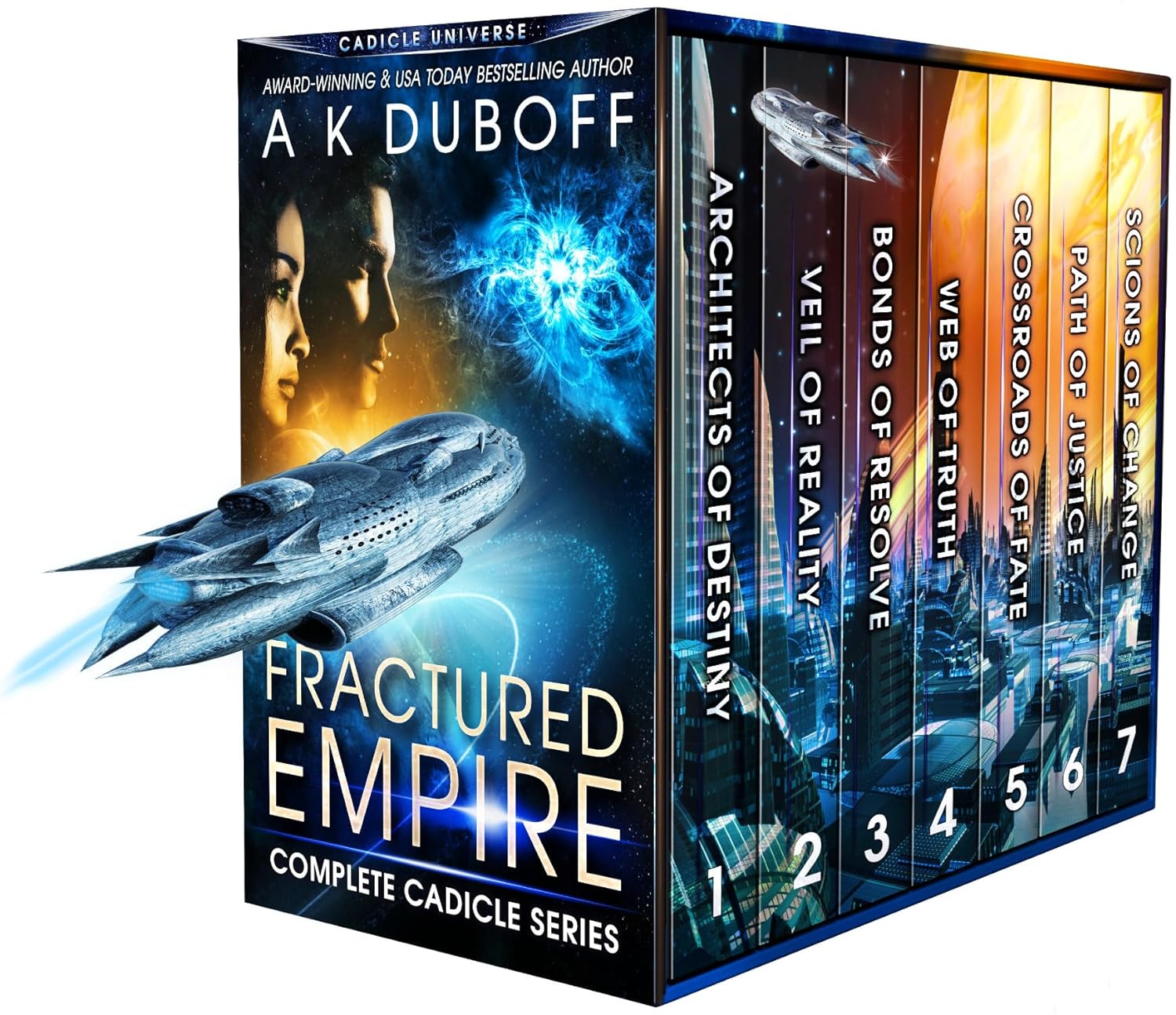 Fractured Empire - Complete Cadicle Series (Books 1-7) - FREE Kindle bundle