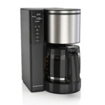 Hamilton Beach 12-cup black and stainless coffee maker $35