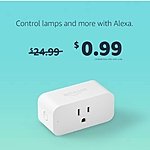 YMMV Amazon Smart Plug, works with Alexa $0.99