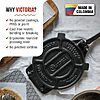 Victoria 8 Inches Cast Iron Tortilla Press, Roti Maker and Tortilladora, Pataconera Seasoned with Flaxseed Oil, Made in Colombia ($17.99 Free Prime Ship)