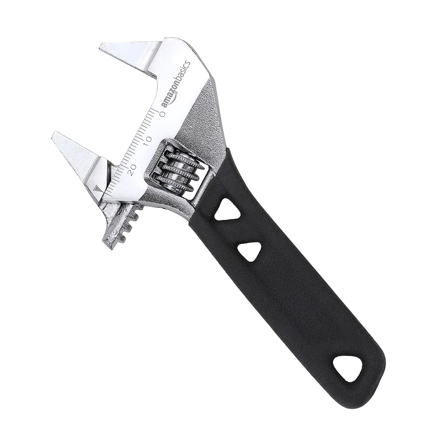 Amazon Basics 5.5-Inch (200mm) Slim Jaw Adjustable Wrench with Inch/Metric Scale - - Amazon.com $8.50