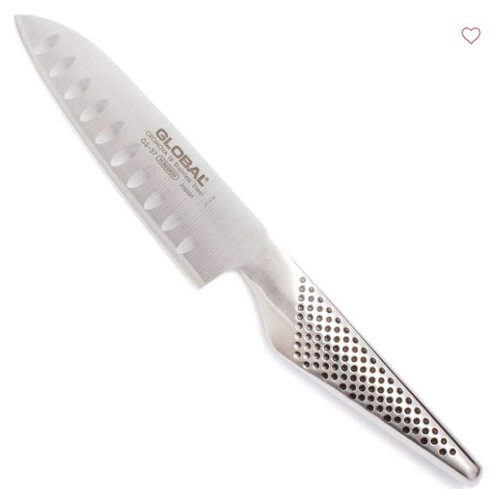 Global (Made in Japan) Hollow-Edge Santoku Knife, 5" ($69.96 w/ Free Ship)