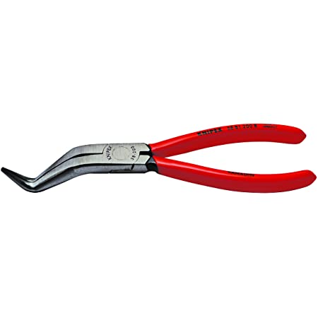 KNIPEX Made in Germany - 38 81 200 B Tools - Long Nose Pliers Without Cutter, Double Angled (3881200B)  $34.67 w/ Free Prime Ship