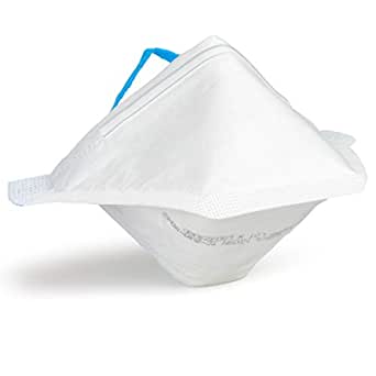Kimberly-Clark PROFESSIONAL N95 Pouch Respirator (53358), NIOSH-Approved, Made in U.S.A., Regular Size, 50 Respirators/Bag, White  ($23.74 w/ Sub and Save)