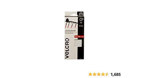 VELCRO Brand - Industrial Strength | Indoor & Outdoor Use | Superior Size 4ft x 2in | Tape, White   ($3.03 with Sub Save and Free Prime Ship) - $3.03