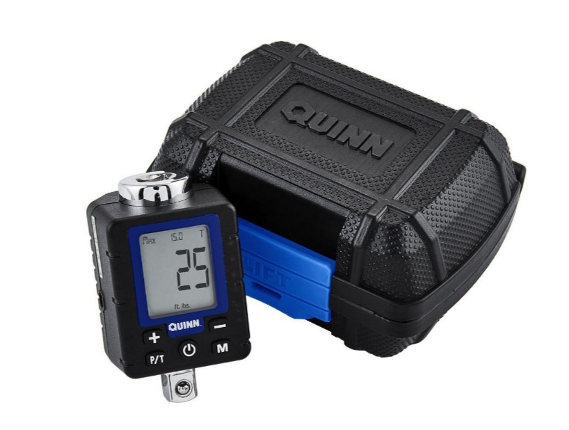 QUINN  3/8 in. Drive 5.9 to 59 ft. lbs. Digital Torque Adapter  ($29.99 In-Store at HFT after 25% coupon)