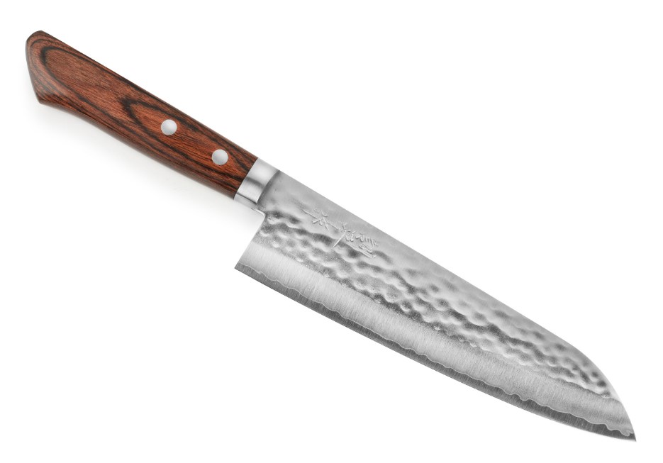 Masutani (Made in Japan) VG1 Hammered 7" Gyuto Knife w/ Genuine Pakkawood Handle ($69.95 w/ Free Ship)