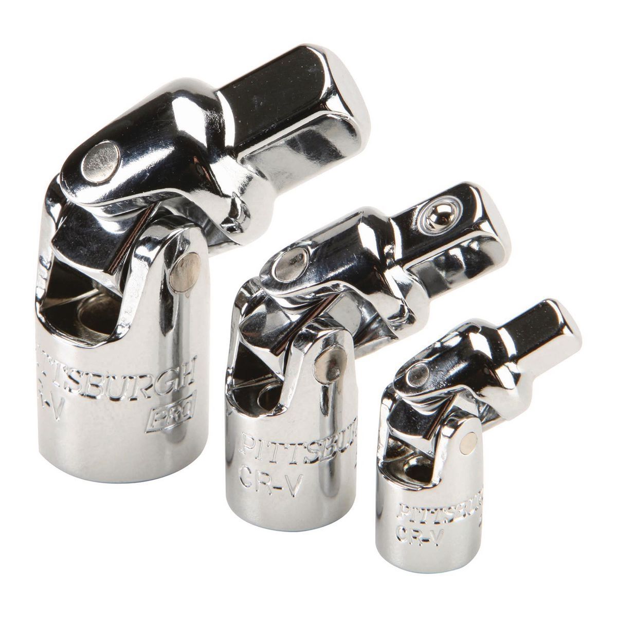 HFT PITTSBURGH Universal Joint Socket Adapter Set, 3-Piece  ($5.99 @ HFT In-Store)
