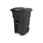 Select Walmart Stores: 64-Gallon Toter Trash Can w/ Wheels & Lid (Black) $83 + Free Store Pickup (limited availability)