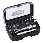Tone BRS20 Bit Ratchet Set, Bit Insert, 0.25 inches (6.35 mm) (1/4 inch), Black, 22 Pieces  ($26.52 w/ Free Ship from Amazon Japan) $26.25