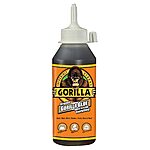 Gorilla Original Gorilla Glue, Waterproof Polyurethane Glue, 8 Ounce Bottle ($9.86 w/ Free Prime Ship after $2 Clip 'n Save Coupon + Sub 'n Save)