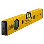 STABILA Type 70 spirit level, 30 cm - 12&quot; Length ($21.14 w/ Free Ship from Amazon Japan)