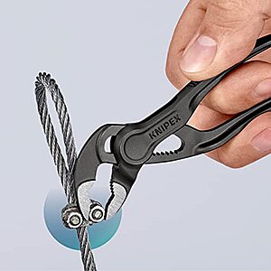 Knipex - Have you seen the KNIPEX Cobra® in all its available sizes? Well,  you can now! The best water pump pliers from KNIPEX are available in  numerous sizes - from 100mm