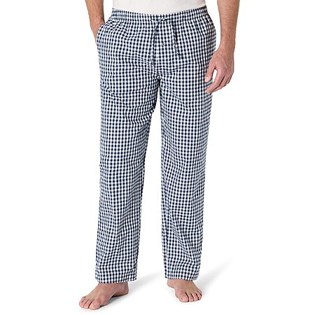 Amazon Essentials Men's 100% Cotton Poplin Straight-Fit Pajama Pants ($6.92 w/ Free Prime Ship)