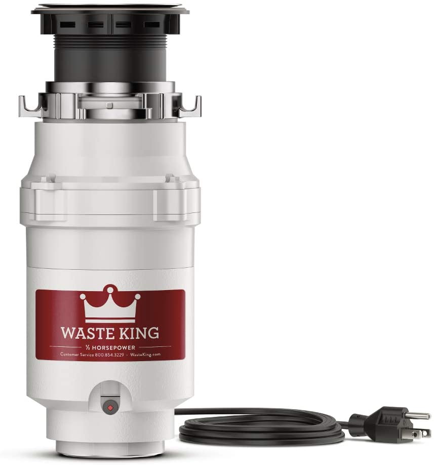 Waste King L-1001 Garbage Disposal with Power Cord, 1/2 HP ($49.32 w/ Free Ship)