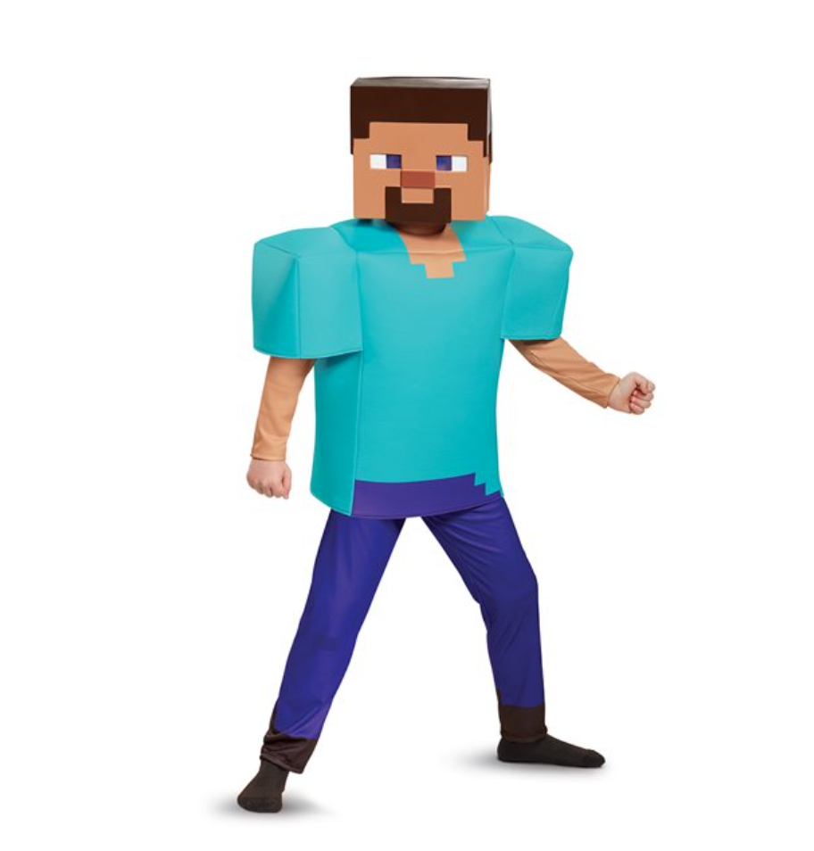 Minecraft Boys Deluxe Steve (Large only) $16.44 + Free shipping w/ $35+