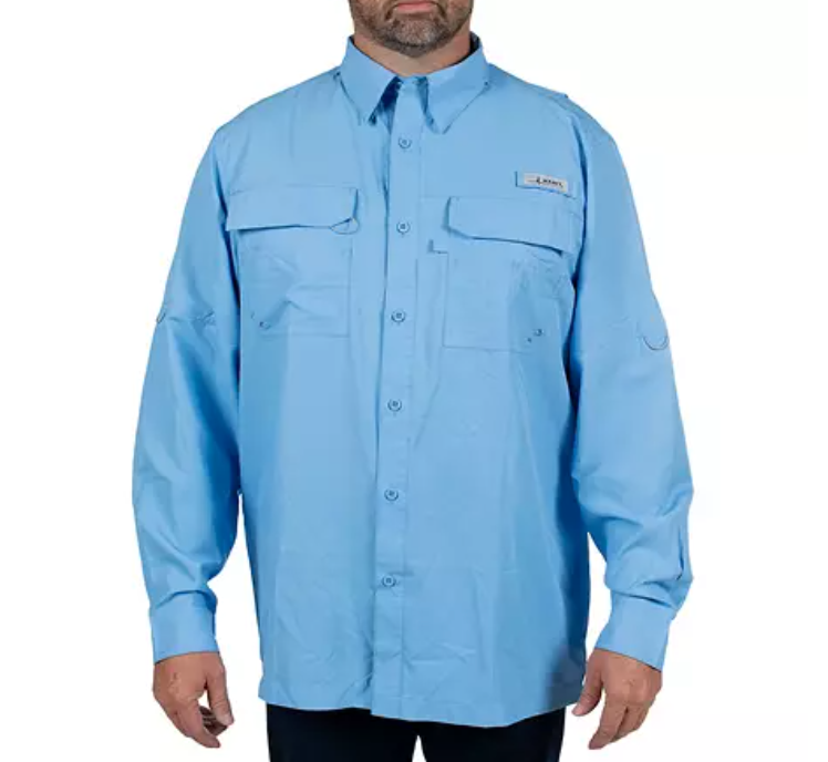 Sam's Club Members: Habit Men's Long-Sleeve River Shirt (S to 4XL) $16 + Shipping