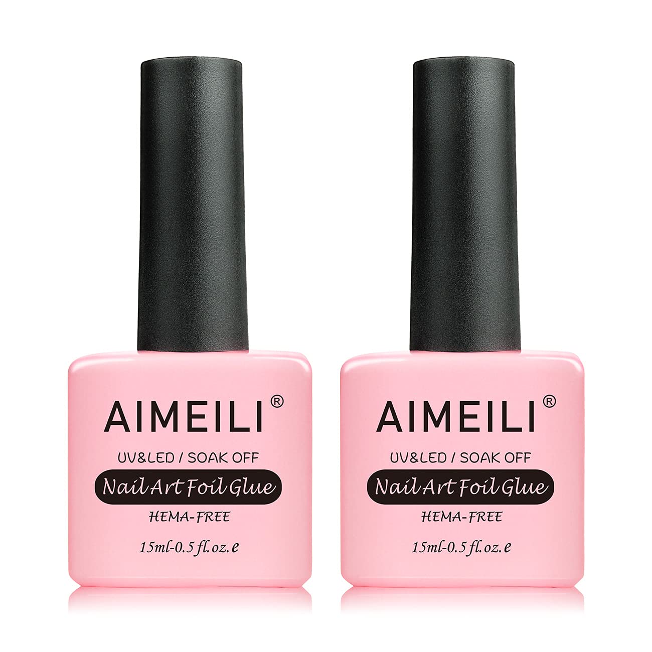 AIMEILI Nail Foil Nail Art Foil Glue Gel $4.99 + Free Shipping w/ Prime or Orders $25+
