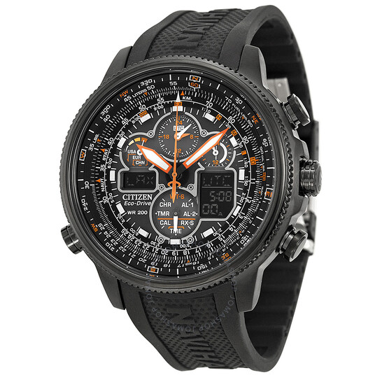 Citizen Men's Promaster Navihawk A-T Eco Drive Black Dial Watch $388 + Free Shipping $388.99