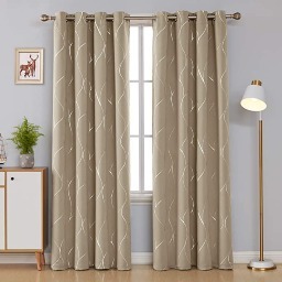 2-PK Deconovo Wave Printed Blackout Curtains $8.40 - $14.10 + Free Shipping w/ Prime or $25+