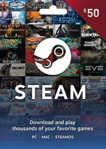 $50 Steam Gift Card for $45 + Free Instant e-Delivery