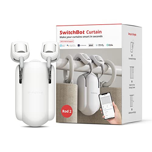 SwitchBot Smart Curtain Rod 2.0 Version for Amazon Prime Members $58.90 + Free Shipping