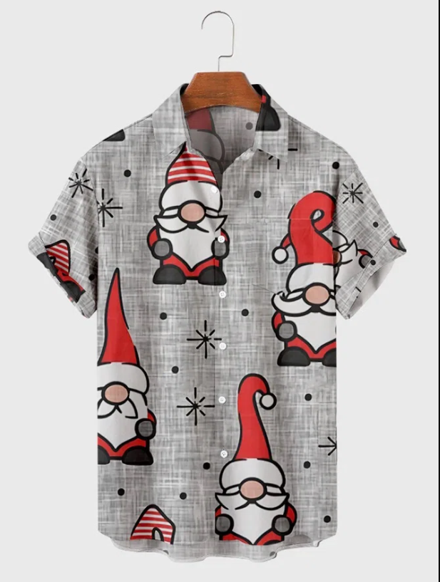 Men's Christmas or Halloween Hawaiian Shirts $9.99 - $17.99 + Free Shipping