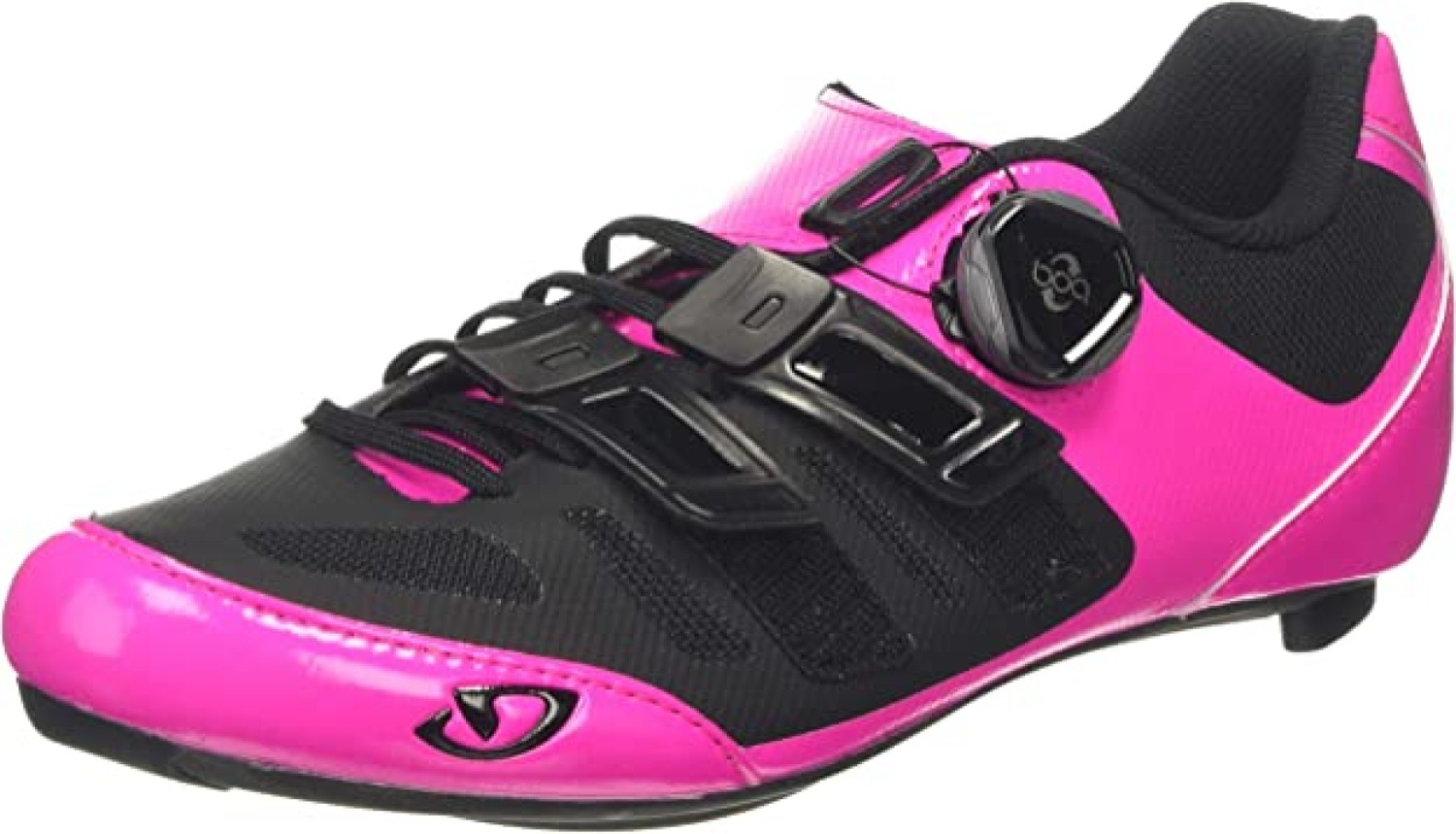 Giro Raes Techlace Womens Cycling Shoes (Bright Pink/Black) $29.99 + Free Shipping on $99+