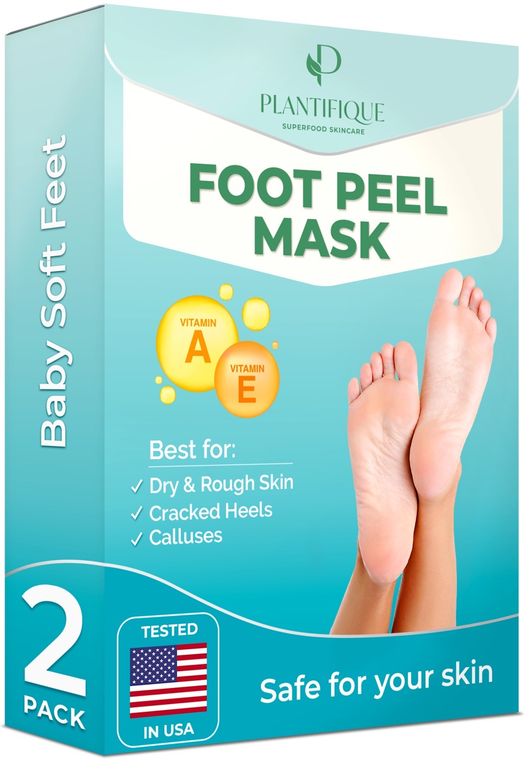 2Pairs Plantifique Exfoliating Foot Peel Mask 9.46 + Free Shipping w