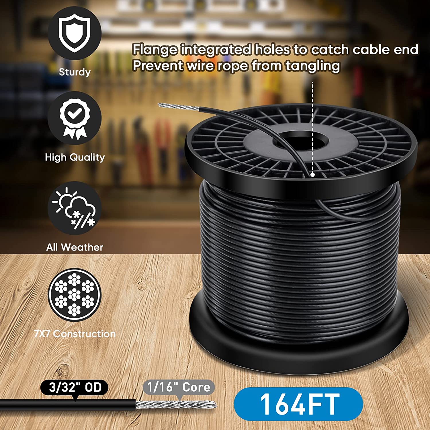 TICONN String Light Hanging Kit 16.47 + Free Shipping w/ Amazon Prime