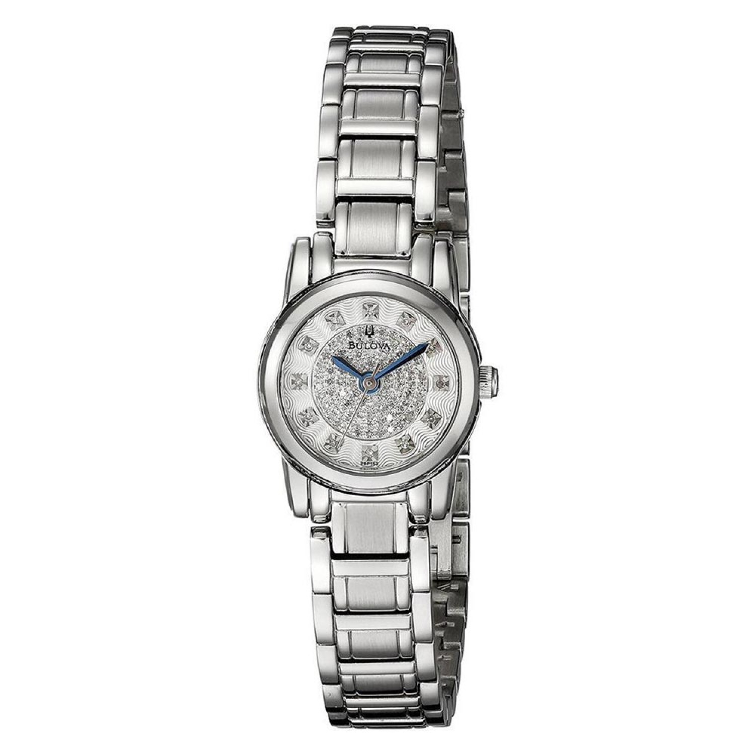 Bulova Women's Highbridge Diamond Watch Stainless Steel Case and Bracelet $98.81 + Free Shipping