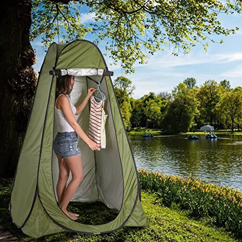 Pop-Up Foldable Privacy Tent Instant Portable Changing Room w/ Carry Bag $22.99 + Free Shipping w/ Prime