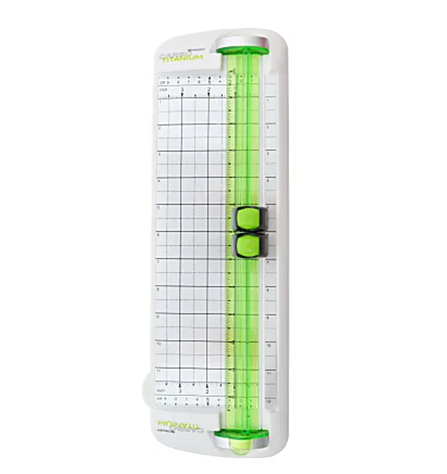 Westcott Carbo Titanium Personal Paper Trimmer, 12", Green $12.49 + Free Store Pickup