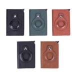 Anti-theft AirTag RFID Wallet, PU Leather Pop-Up Card Holder (5 colors) $7.99 + Free Shipping