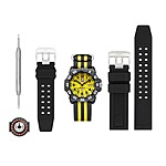 Luminox Men's Navy Seal Swiss Made Yellow Face Quartz Watch Set $164.99 + Free Shipping