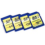 Micro Center SD Memory Card Sale: 16GB, 32GB, 64GB, &amp; 128GB SD Cards $8.99 - $44.99 + Free Shipping w/ Prime or $25+
