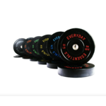 370-Lb BalanceFrom Olympic Bumper Plate Weight Plate Set with Steel Hub $360 + Free Shipping