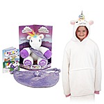 Unicorn or Bear Blanket Hoodie and Plushie with Matching Bags and Storybook Bundle $39.99 + Free Shipping