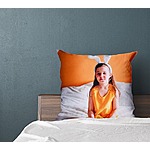 Canvas Champ 2 Custom Photo Pillows 16&quot;x16&quot; with cover $18.99 + Free Shipping