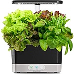 AeroGarden Harvest With Heirloom Salad Greens Pod Kit 6-Pod 20W LED - Black $69.99 + Free Shipping