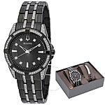 BULOVA Quartz Crystal Black Dial Men's Watch $164.99 + Free Shipping