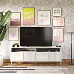 Mr. Kate Daphne TV Console (For flat screen TVs up to 65&quot; Taupe) $124 + Free Shipping