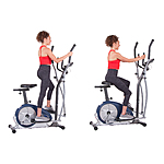 Body Champ BRM3671 Elliptical and Exercise Bike Dual Trainer $160 + Free shipping