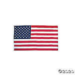 5' x 3' Large Cloth United States Flag (Made in USA) $9 &amp; Triple Star Bunting $4.87 + Free shipping