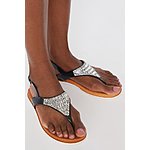 Charlotte Russe 50% off Shoes: Rhinestone Slingback Comfort Sandals $8, Metallic Textured Banded Slide $10 &amp; More + FS w/ $100