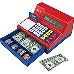 HearthSong Pretend and Play Calculator Cash Register $26 + Free shipping w/ Prime