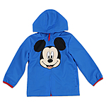 Mickey Mouse Toddler Windbreaker Jacket (3 sizes) $14, 4-Piece Crib Bedding Set Mickey Mouse Gray/Yellow $67.72 &amp; More + FS w/ $35