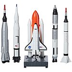6-PC Space Shuttle &amp; Rockets Pack $15.50, 5&quot; Diecast Shuttle $5.46 &amp; More + Free shipping w/ Prime or $25+