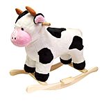 Happy Trails Cow Plush Rocking Animal $47.86 + Free shipping